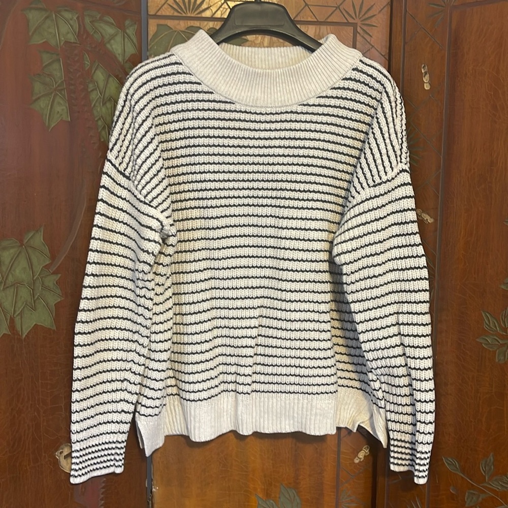 Wrap London striped sweater size 8/10